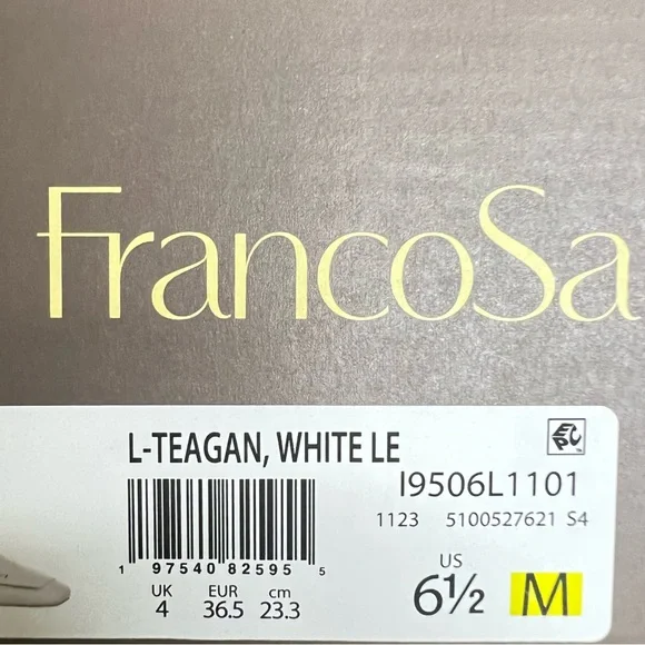 New Franco Sarto Teagan Square Toe Slingback Flats - Picture 7 of 7